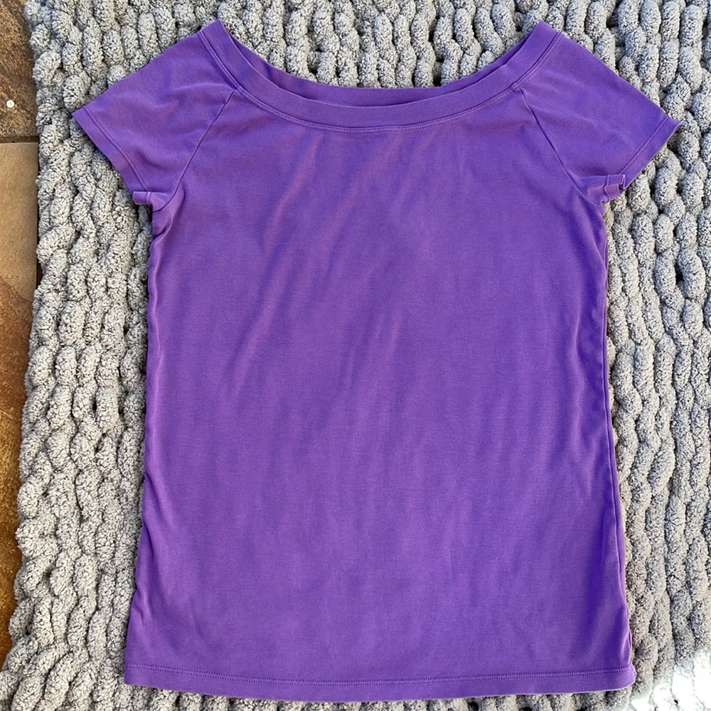 Lauren Ralph Lauren purple shirt size L